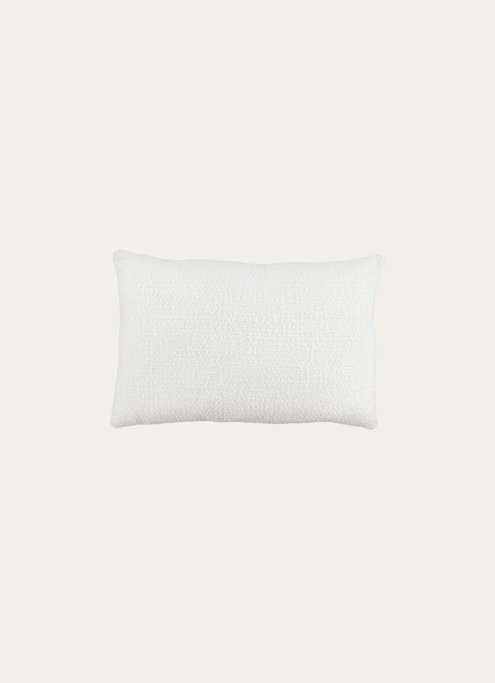 COUSSIN EN BOUCLETTE BLANC