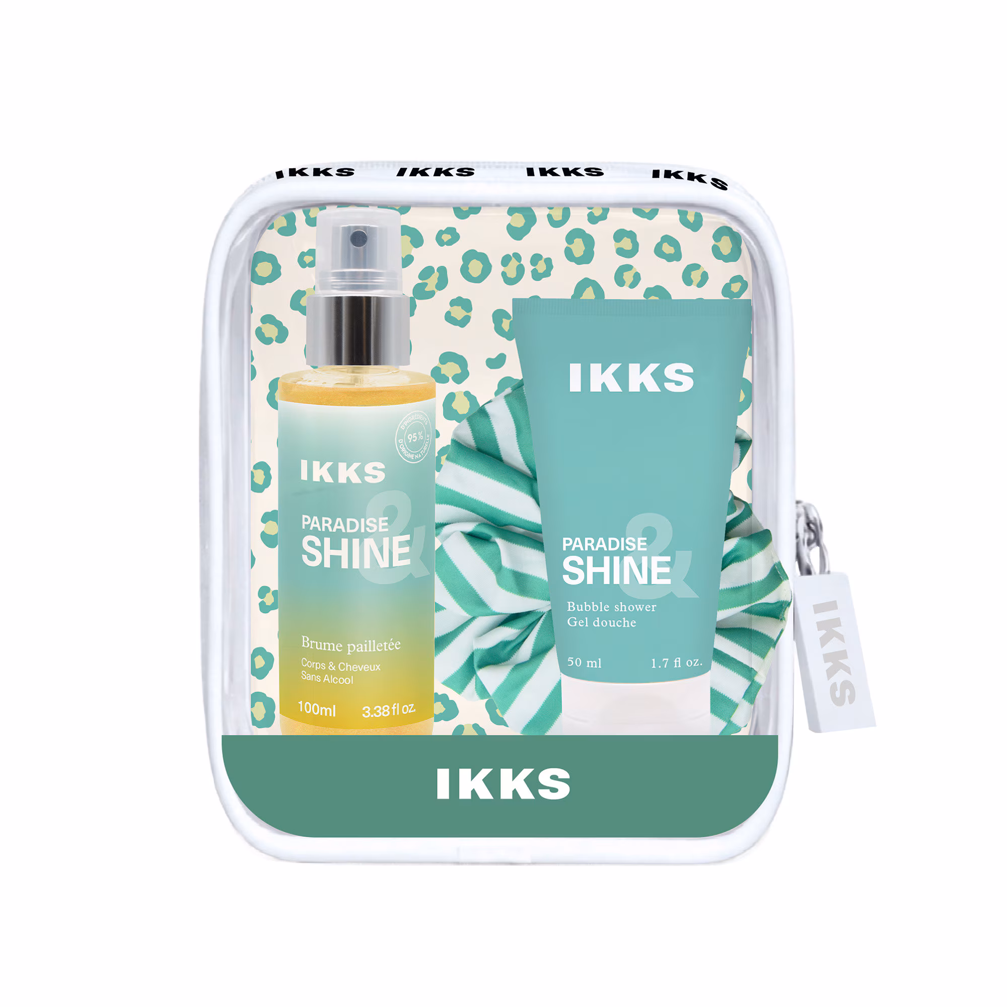 PARADISE & SHINE WILDCoffret - brume pailleté + gel douche