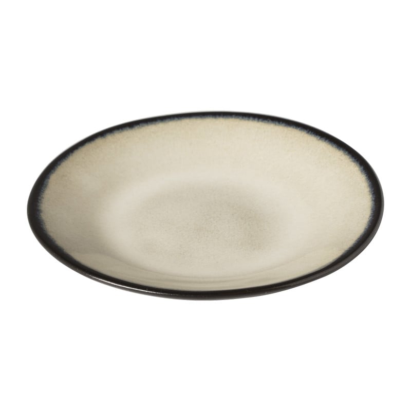 Theezakjeshouder Roots - beige - &Oslash;10x1.5 cm