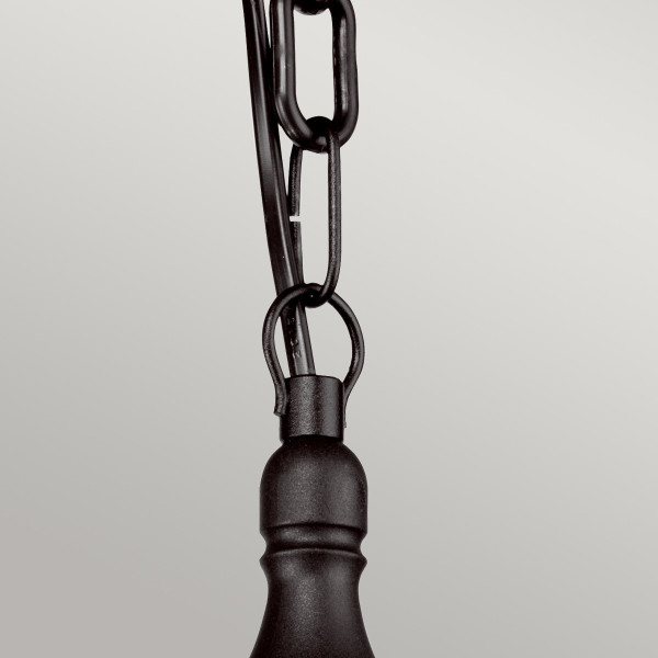 Lampa sufitowa zewnętrzna Kinsale czarna 1 x E27 x 60W IP44 Elstead