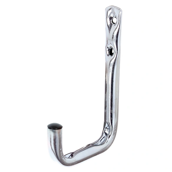 Wandhaken, Rohstahl, Silber