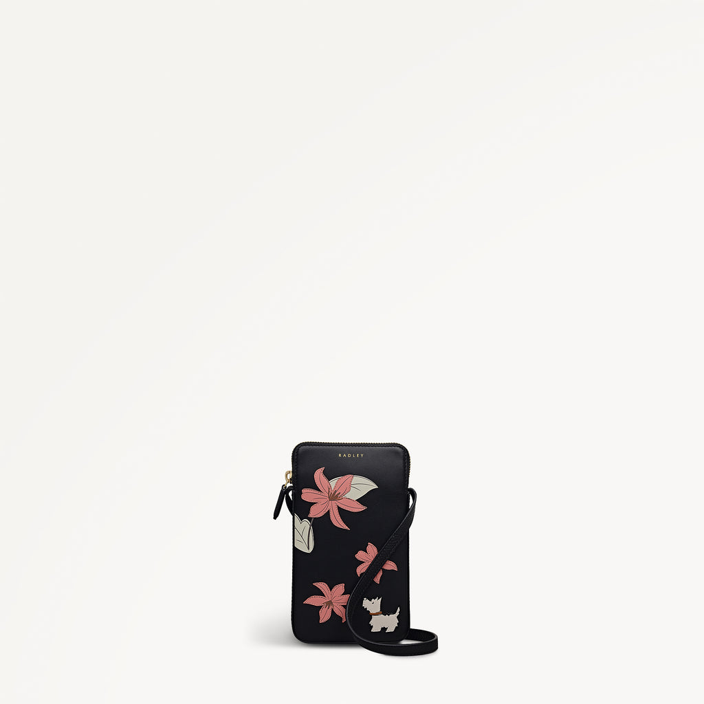 Pretty Petals - Medium Phone Cross Body Bag