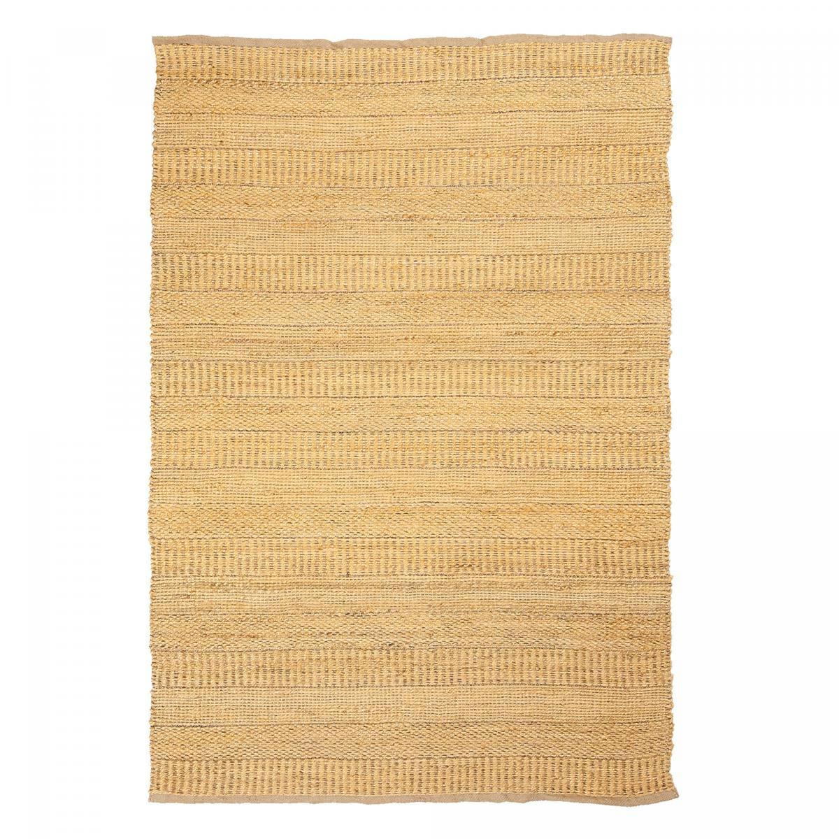 SIMPLY JUTE - Tapis kilim en jute beige 80x150