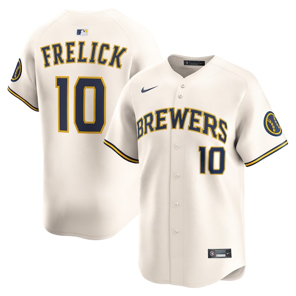 Sal Frelick Milwaukee Brewers Nike Home Limited Player Jersey - Cream