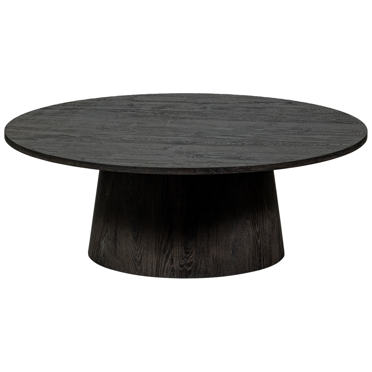 WOOOD salontafel Maan - MDF - Donkerbruin - 35x100x100
