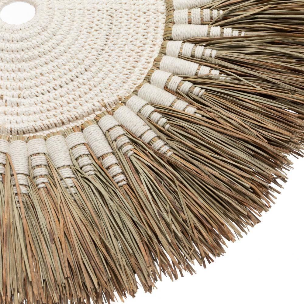 Wanddecoratie Raffia Macramé Wall Deco