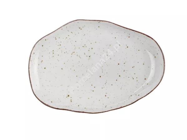 Komplet talerzy na 6 osób (18el) Lubiana - Stone Age / Kremowy - TP25