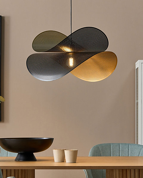 Lampe suspension DOYLES Métal Doré