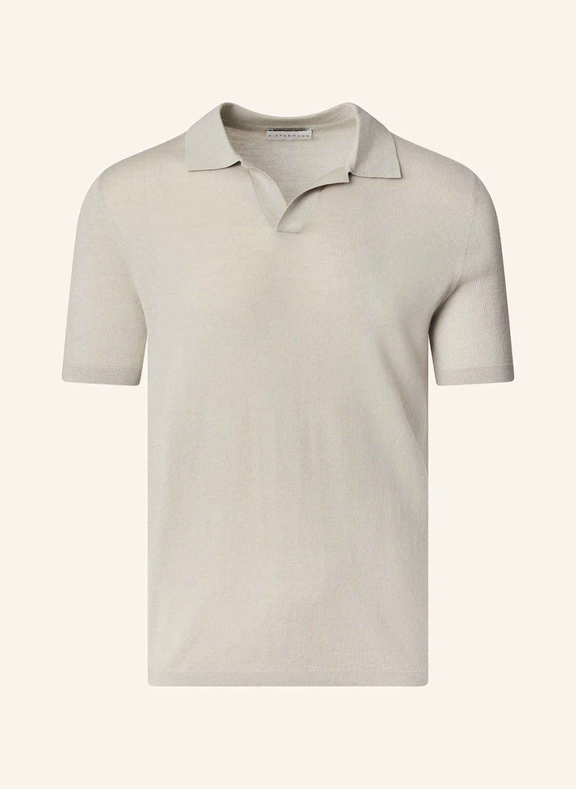 KIEFERMANN Strick-Poloshirt LURAS aus Merino