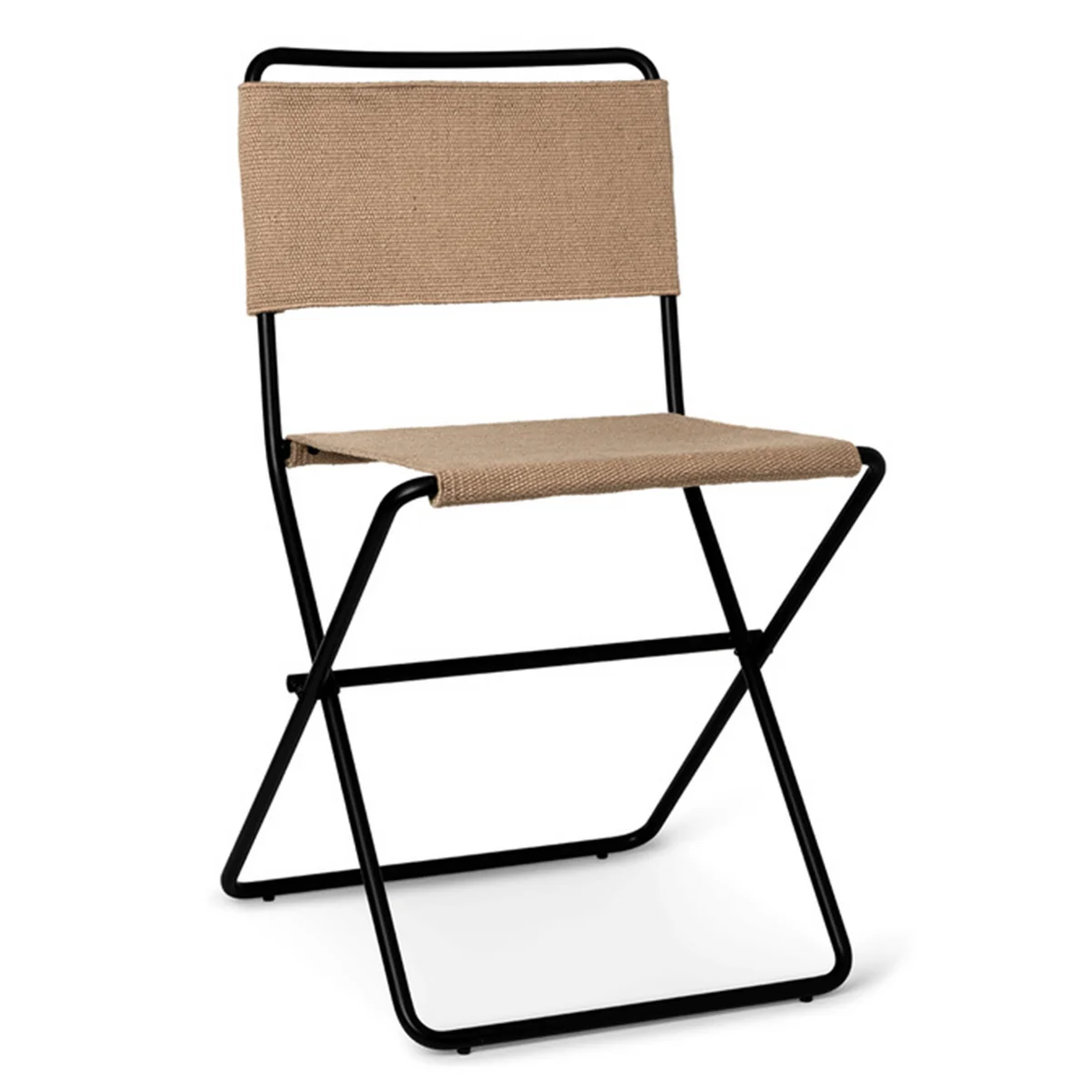 Ferm Living - Desert Dining Chair, sand / schwarz