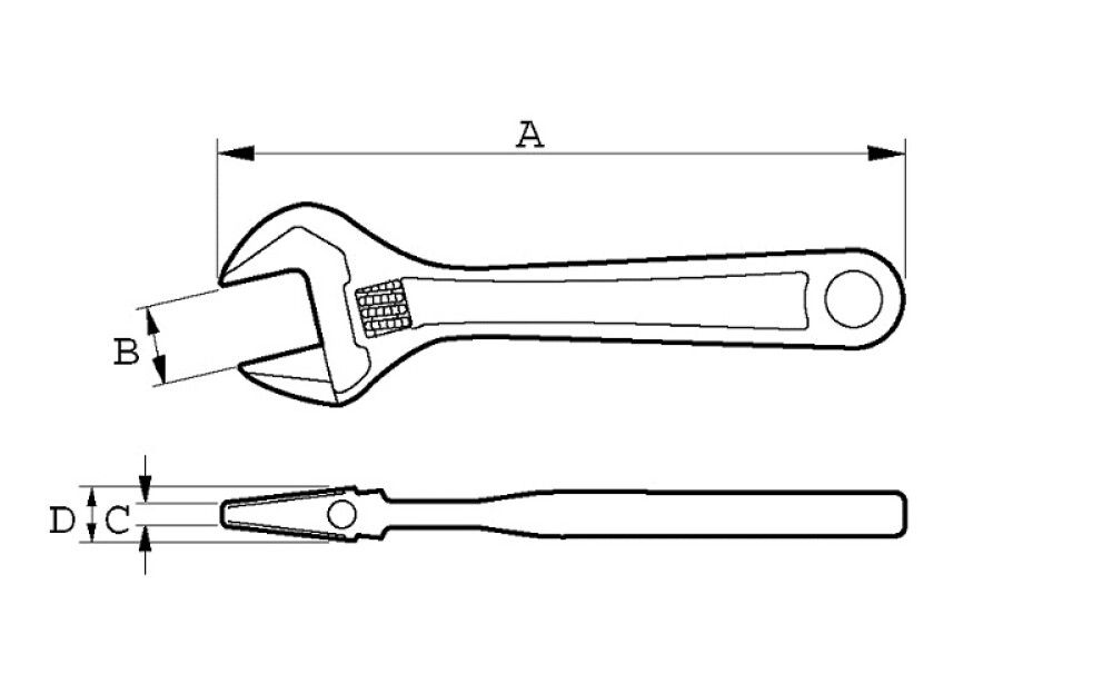 SKIFTENØKKEL BAHCO 13MM