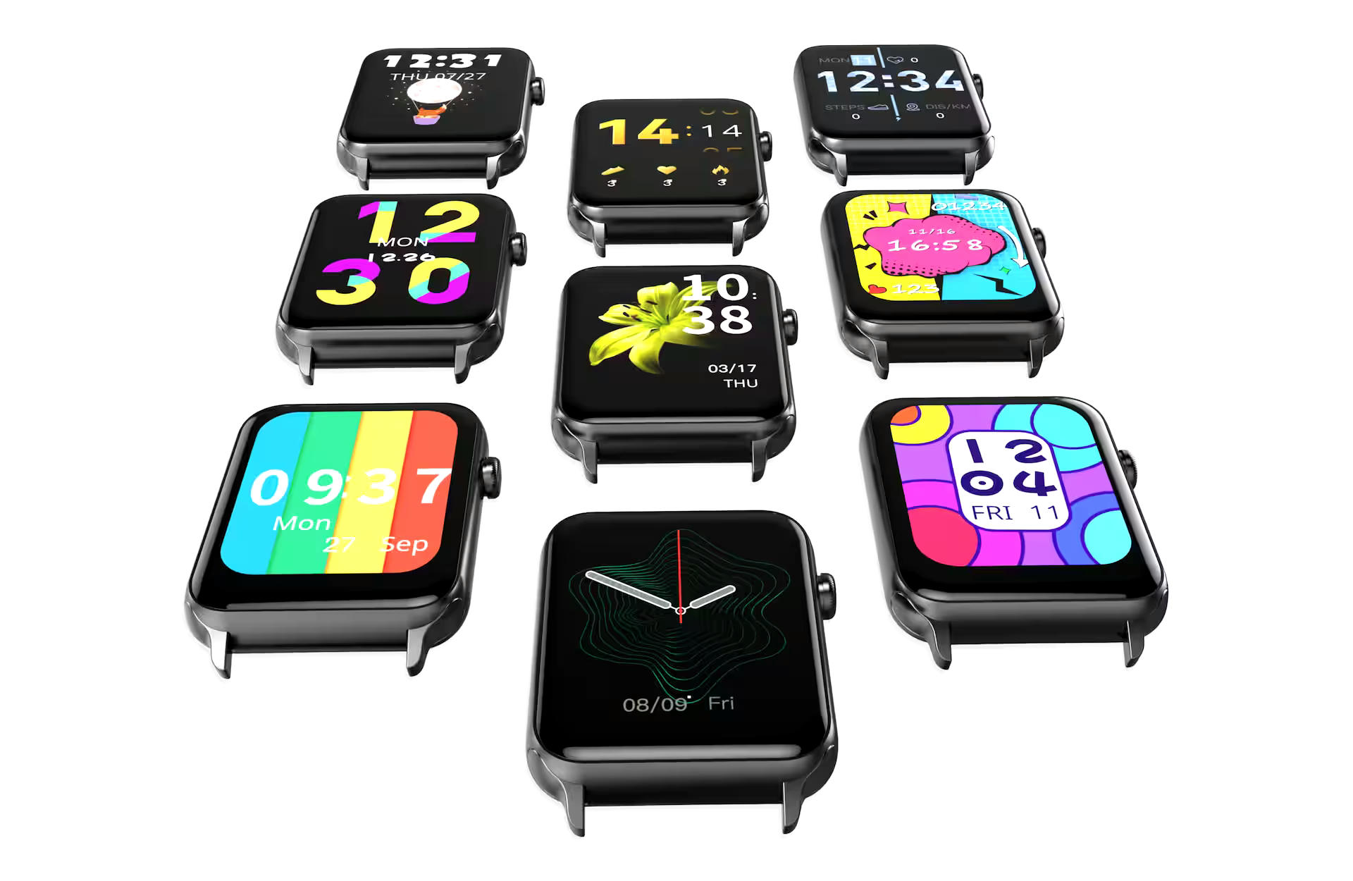 ApexFit E02L Smartwatch with Touchscreen Display