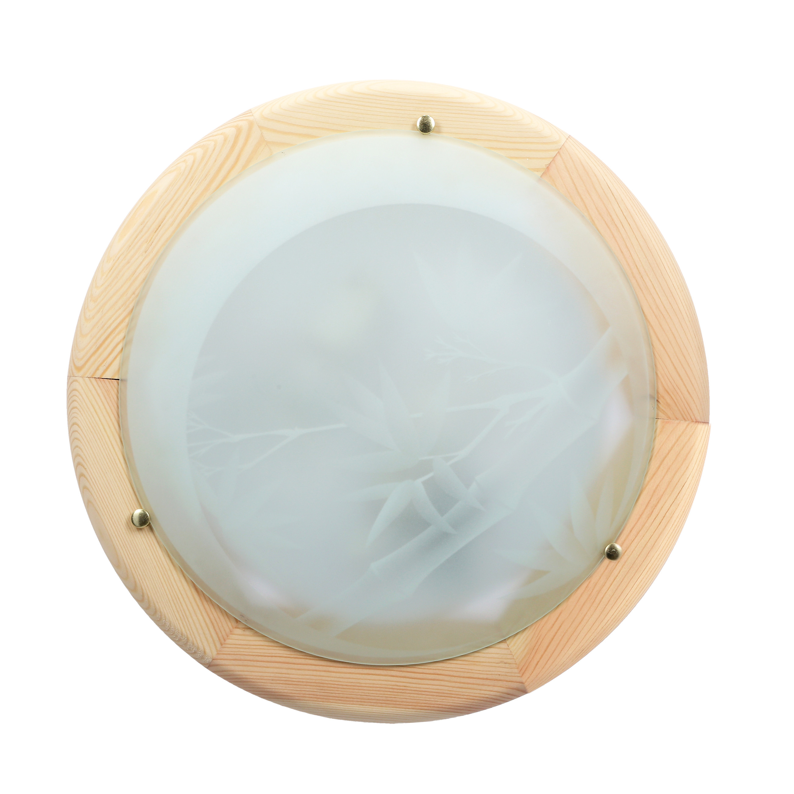 Plafonbiały okrągły 30cm BAMBOO 1xE27x40W IP20 Candellux