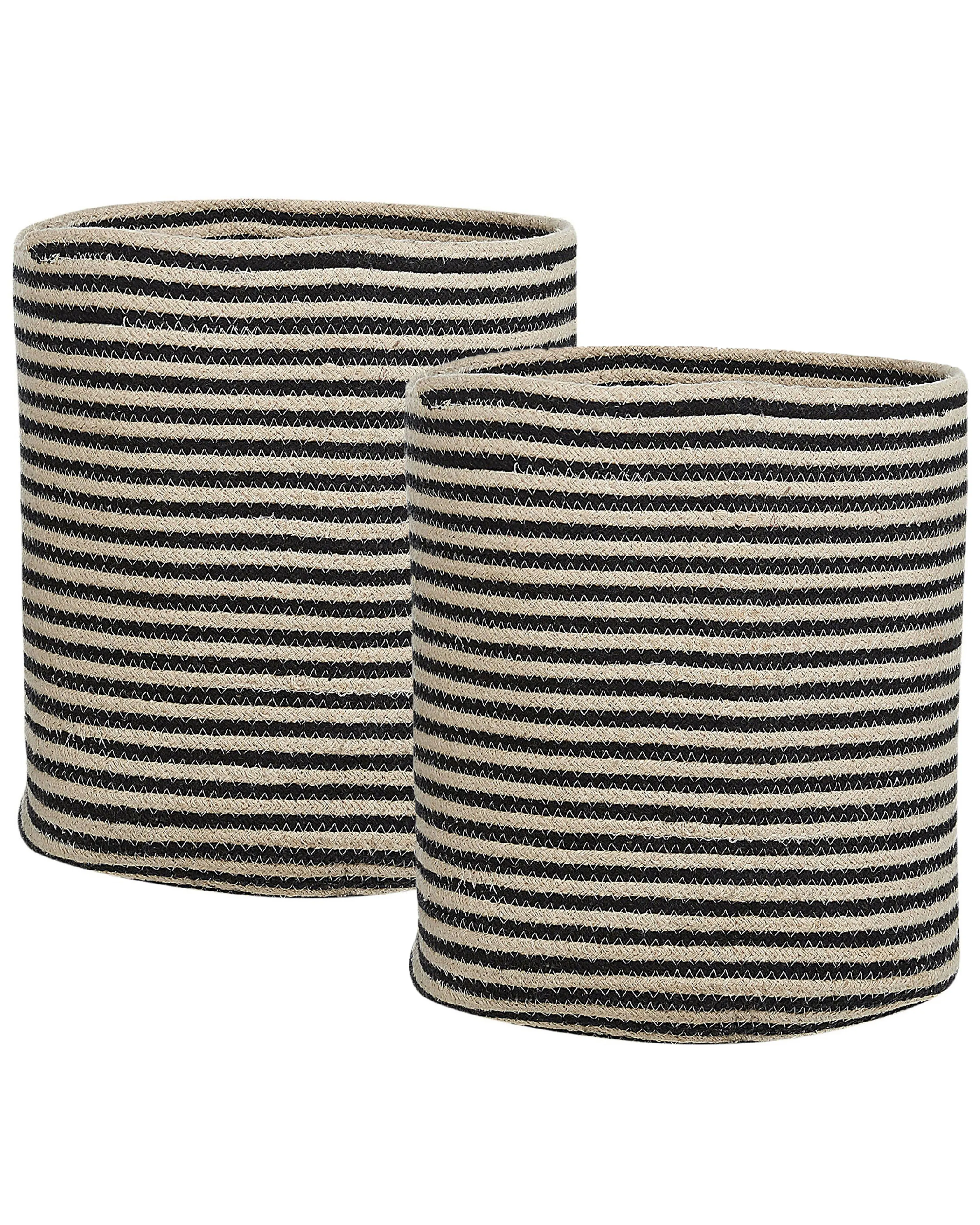 Basket YERKOY Cotton Black