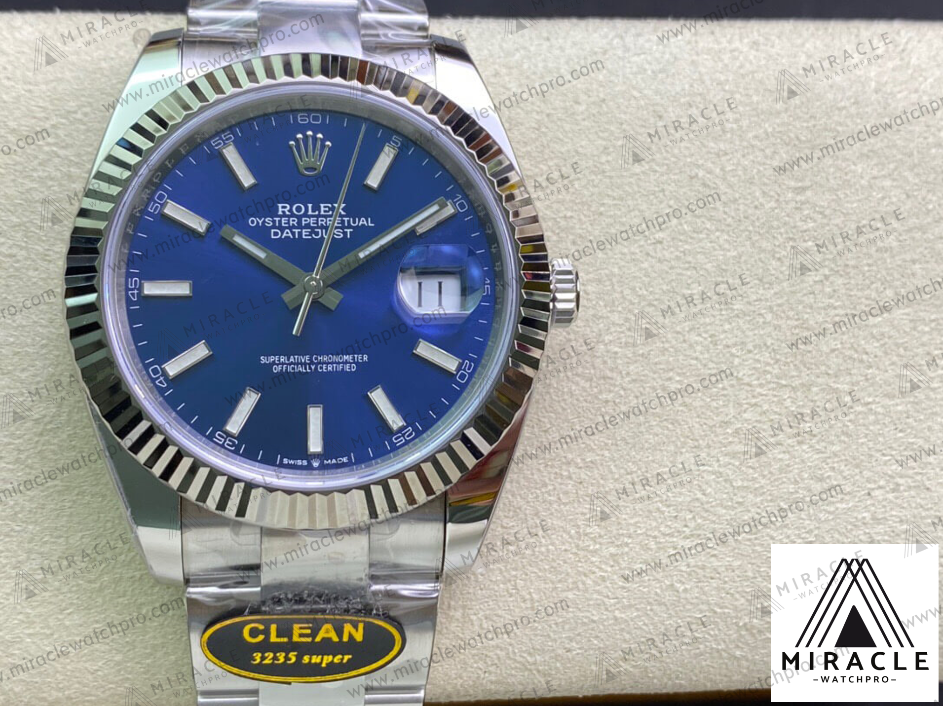 ROLEX-DATEJUST-REF.M126334-0001-ELITE CLONE-41MM-Replica Watch