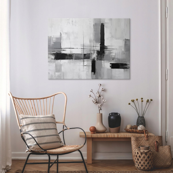 Obraz Abstrakcja Do Salonu Na Płótnie Ścianę Duży 60X40