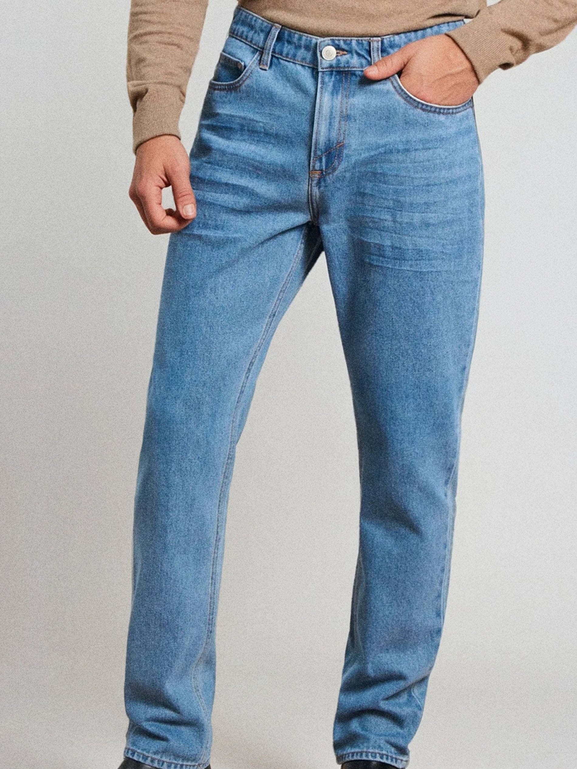 Spodnie jeansowe regular fit
