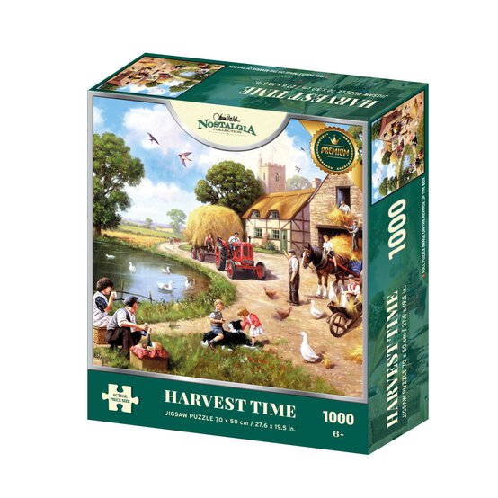 Harvest Time Jigsaw Puzzle 1000 Pieces