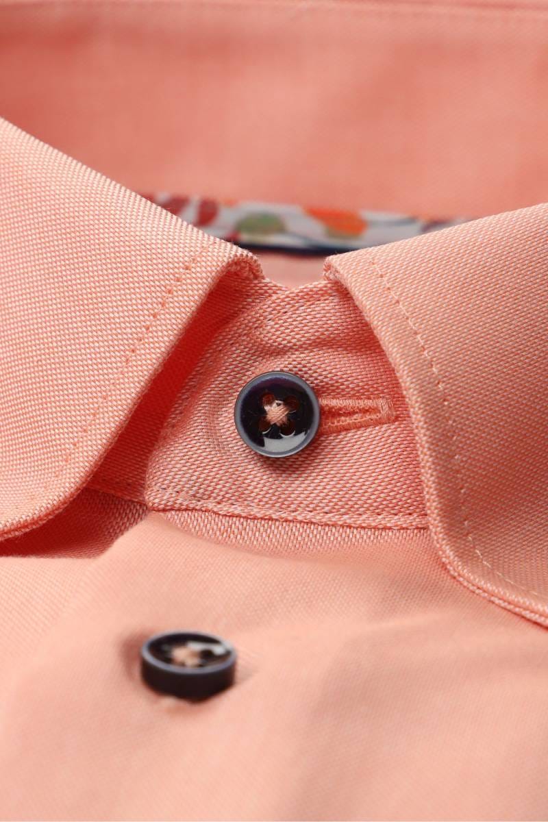 ETERNA Modern Fit Hemd orange, Einfarbig
