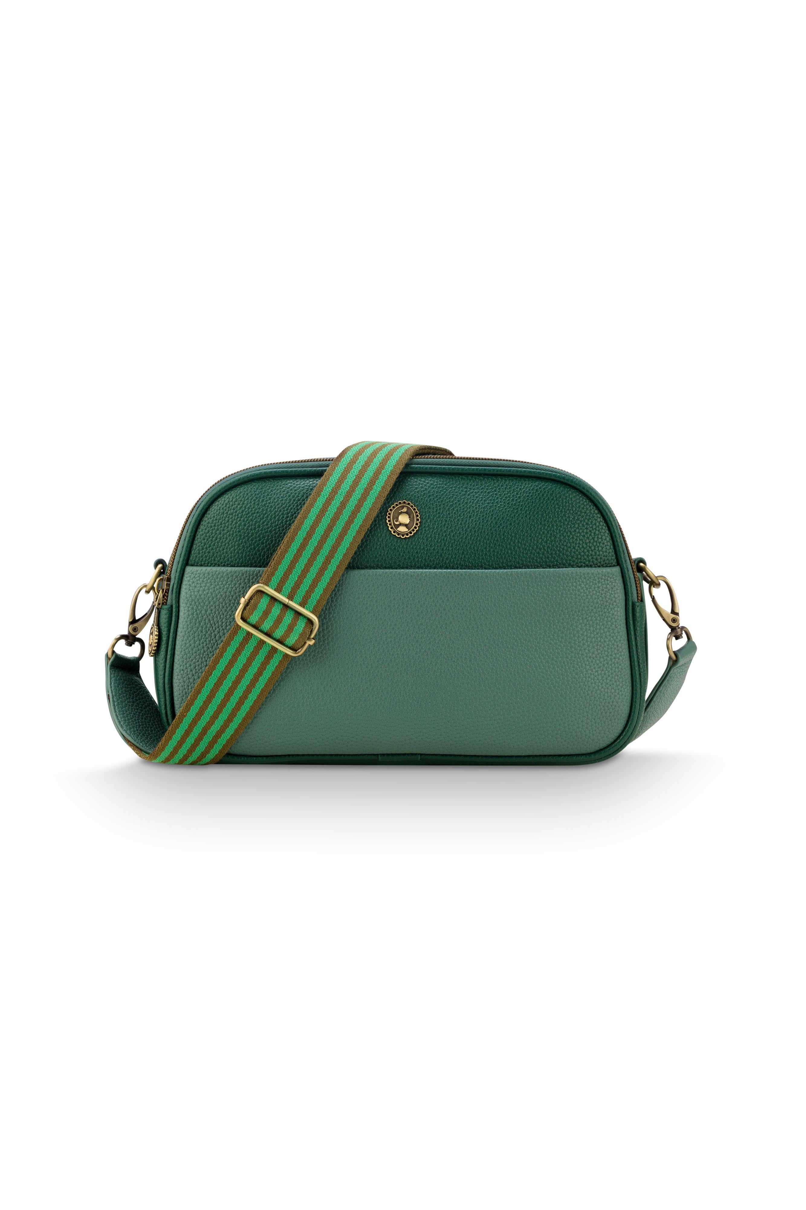 Pip Studio - Frida Crossbody Tas Dames - Groen - 26.5x7.5x16.5cm