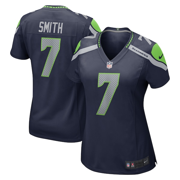 Geno Smith Seattle Seahawks Nike Women's Player Jersey - Navy/Royal