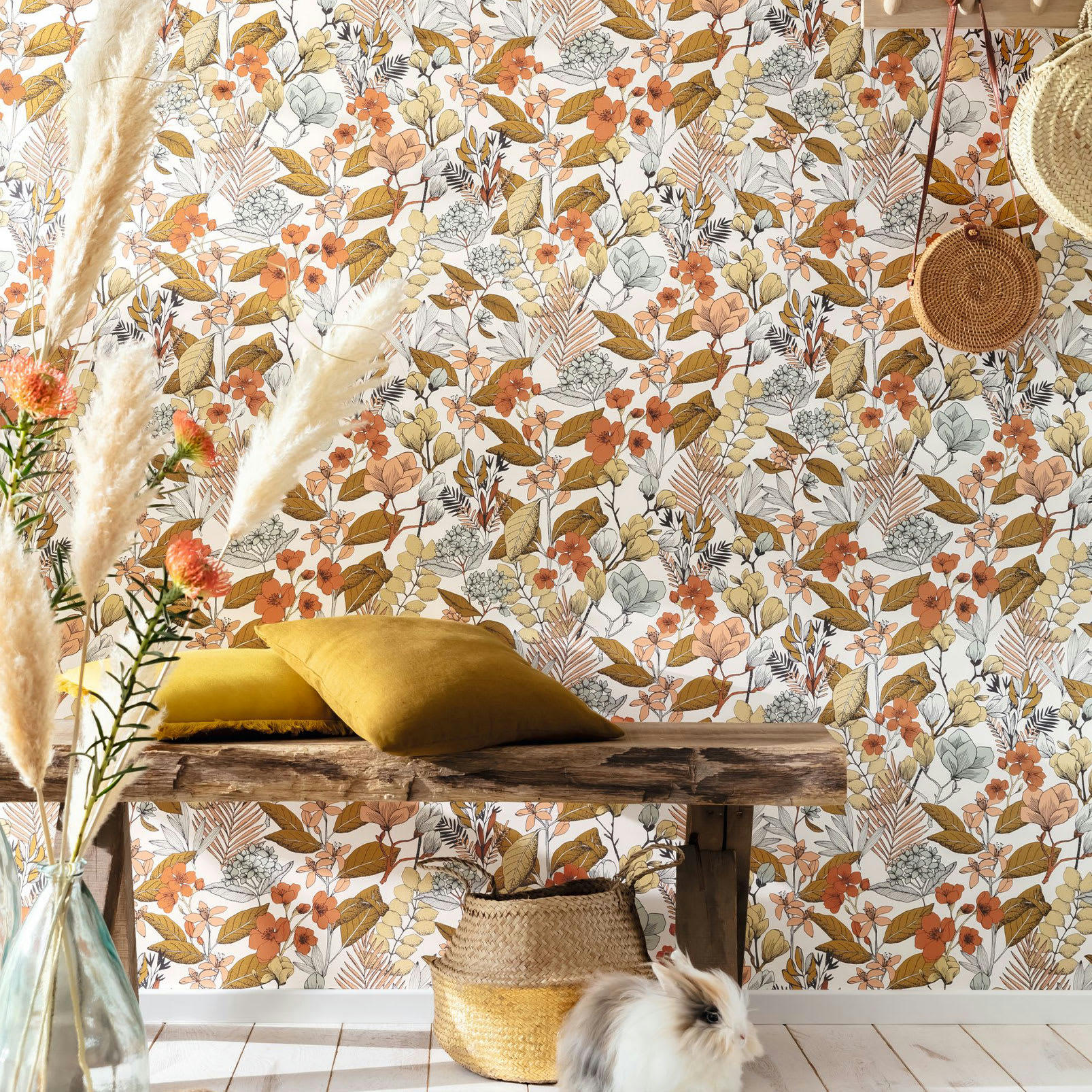 - Tapisserie murale La bohème 0,53x10 mètrescm