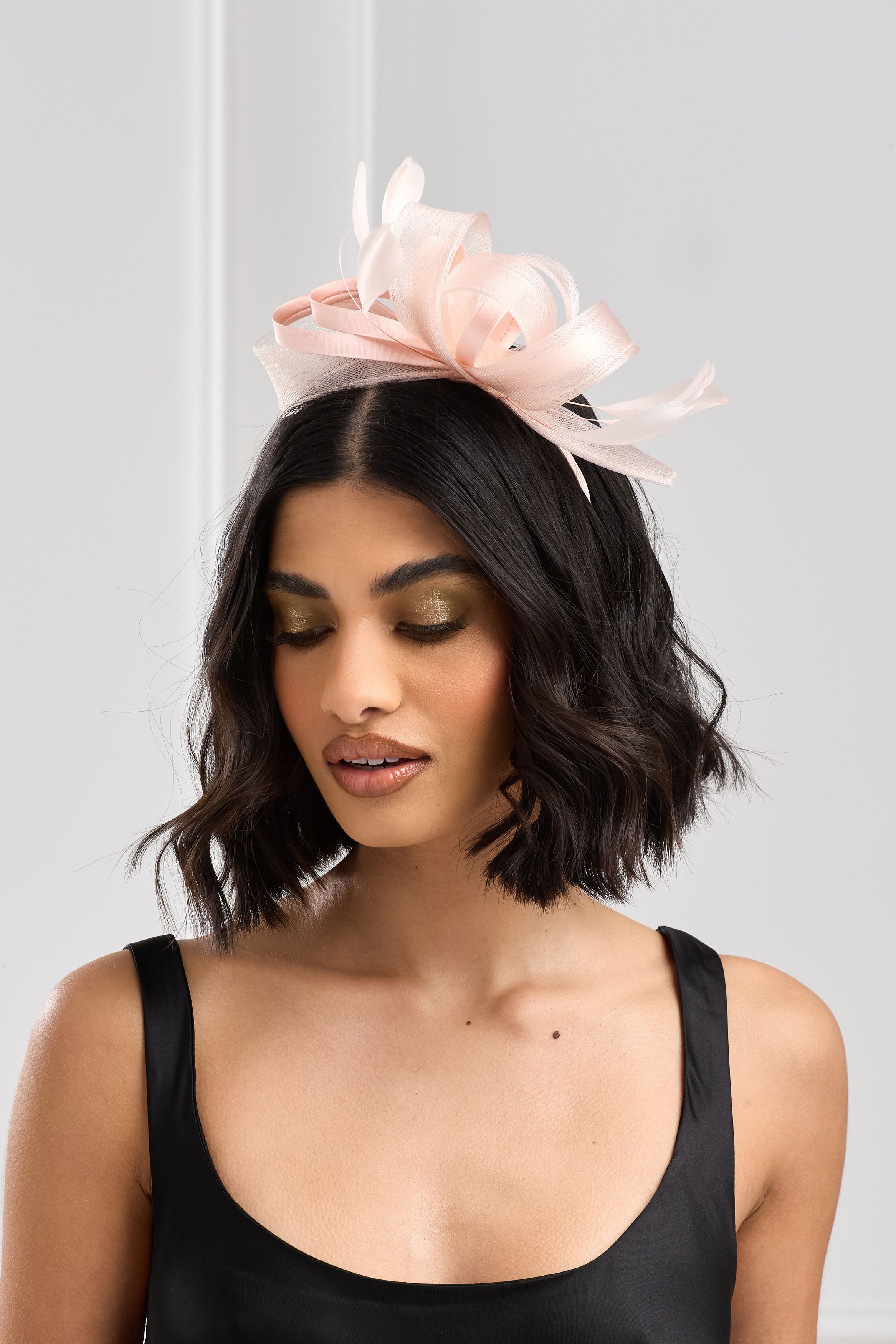 Jon Richard Pink Medium Fascinator Headband