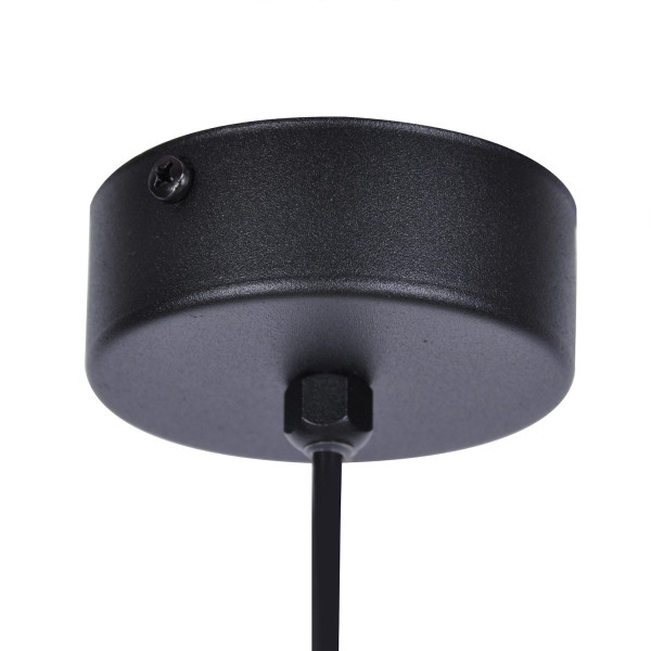 Lampa wisząca czarno-biała Faro 1xE14x40W wym: 90x14x14 cm Kaja