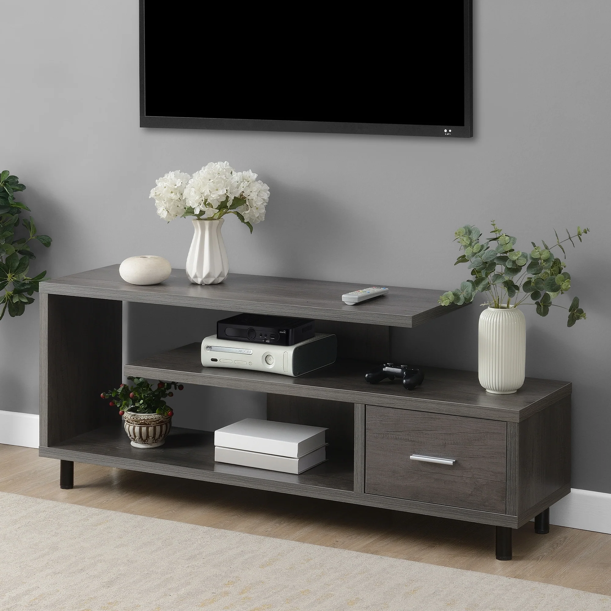 Convenience Concepts Seal TV Stand for TVs up to 65 Inches