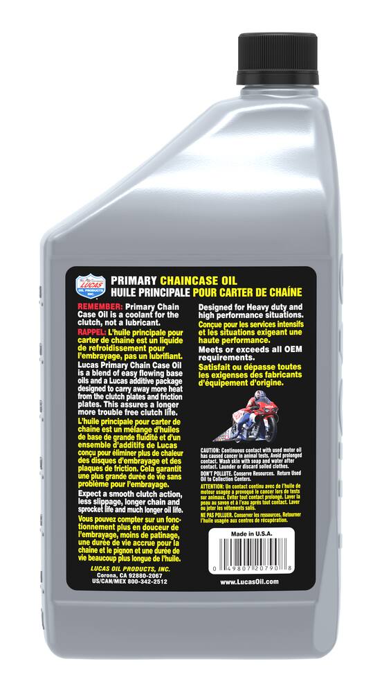 Lucas Oil Primary Chaincase Oil, 946-mL