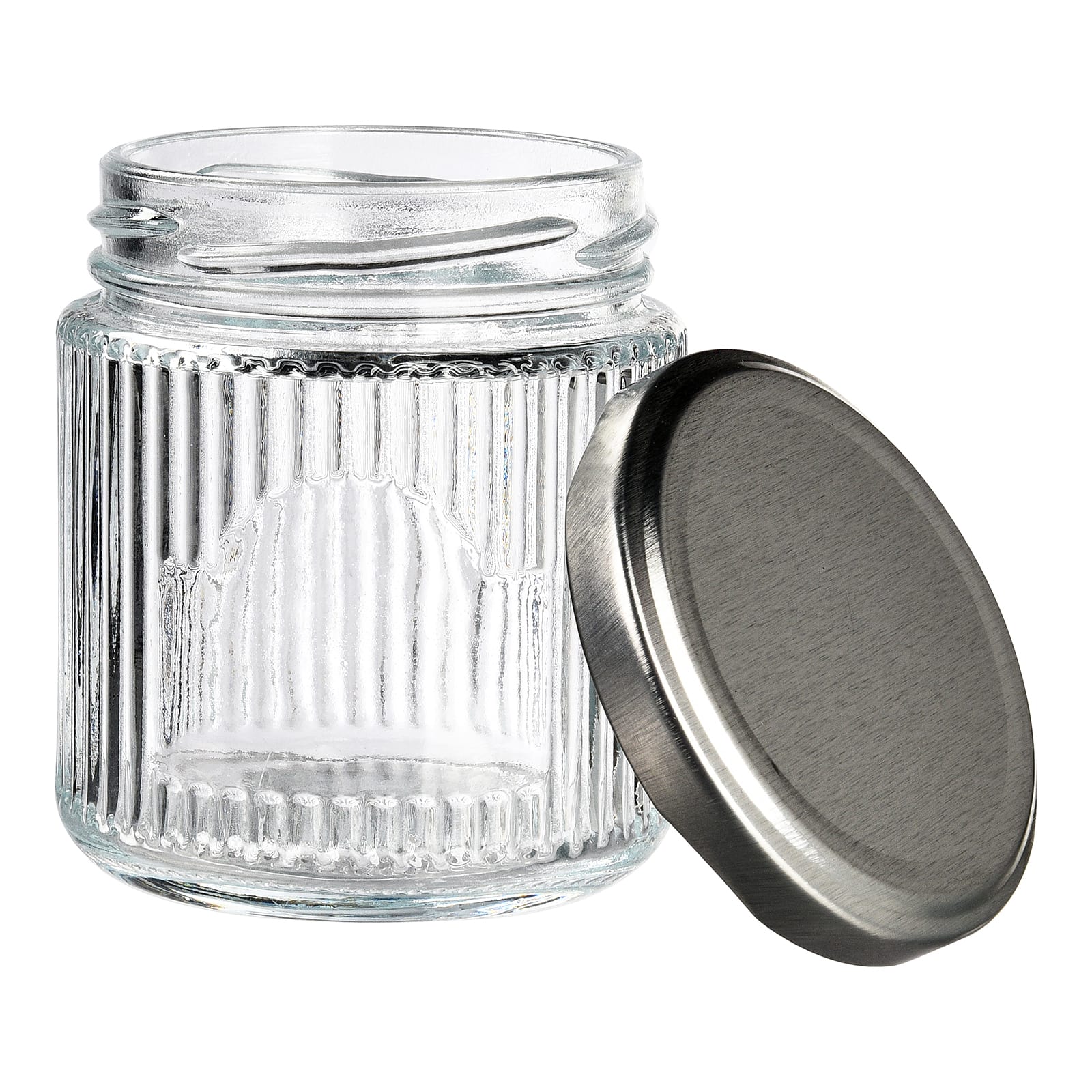 Vorratsglas Riffle Klar, ⌀ 8 cm, H 85 mm