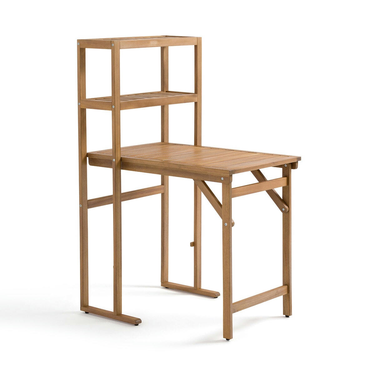 Set de balcon table + 2 chaises en acacia, Alata