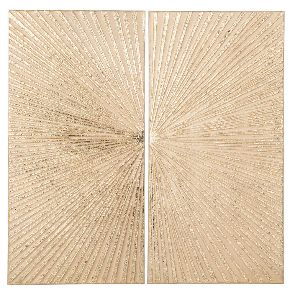 - Diptyque doré 74x75