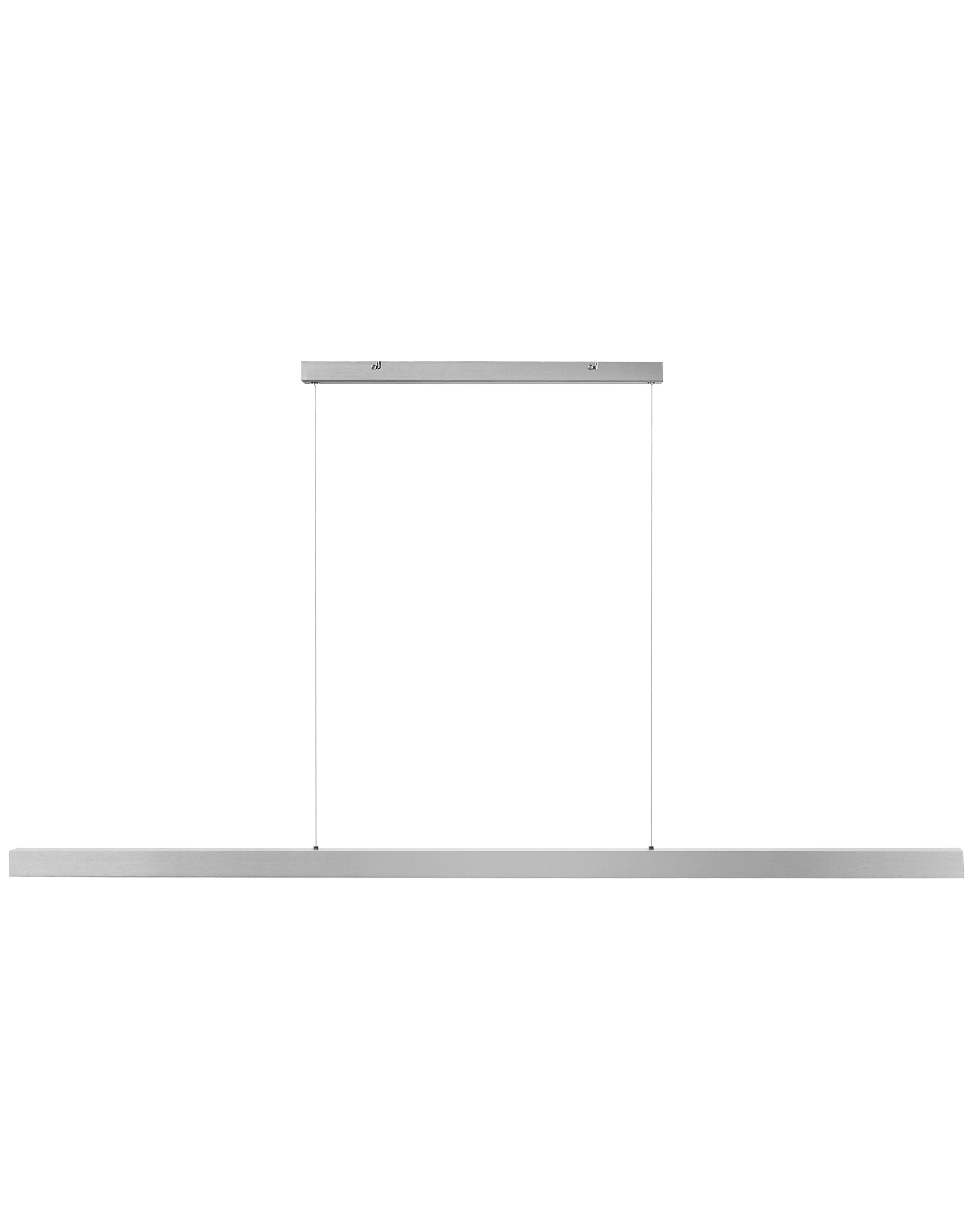 LED Pendant Lamp BADDANA Metal Silver