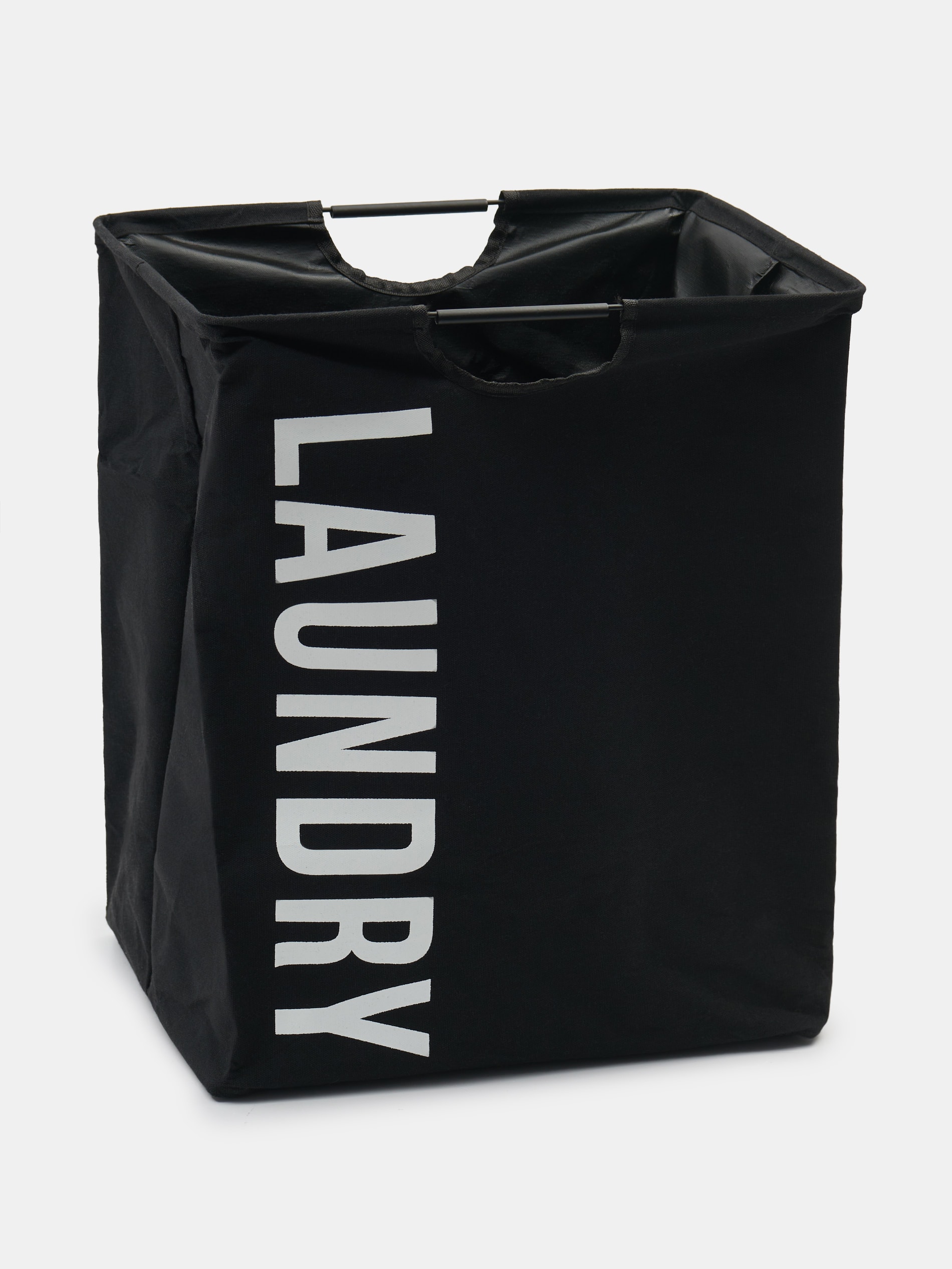 Kosz na pranie z napisem LAUNDRY