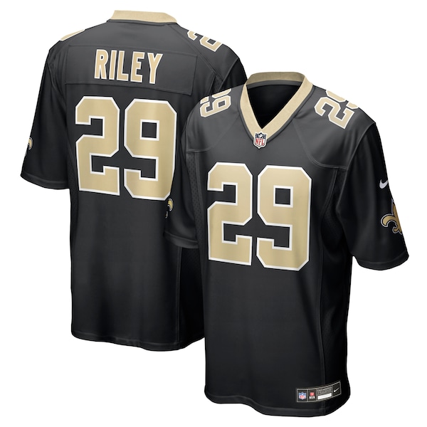 Quincy Riley New Orleans Saints Nike Team Game Jersey -  Black