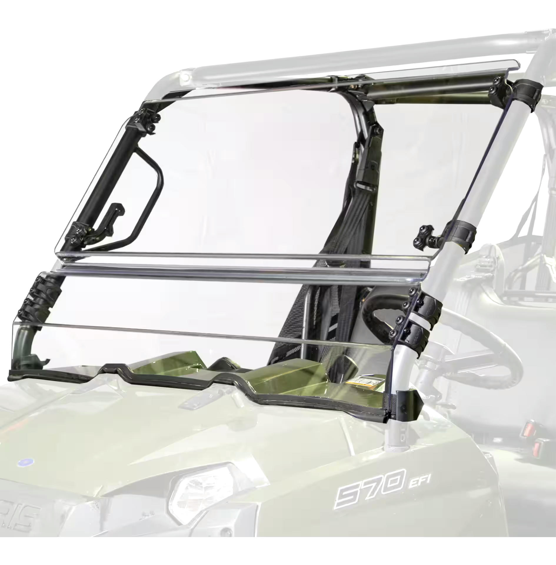 Kolpin UTV Windshield Full-Tilt for Polaris® Ranger® Mid-size/400/500/570