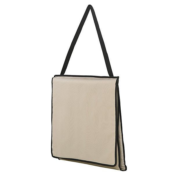 Lot de 2 tapis de plage rembourrés pliables - matelas de plage - dossier inclinable, rangement - métal polyester beige