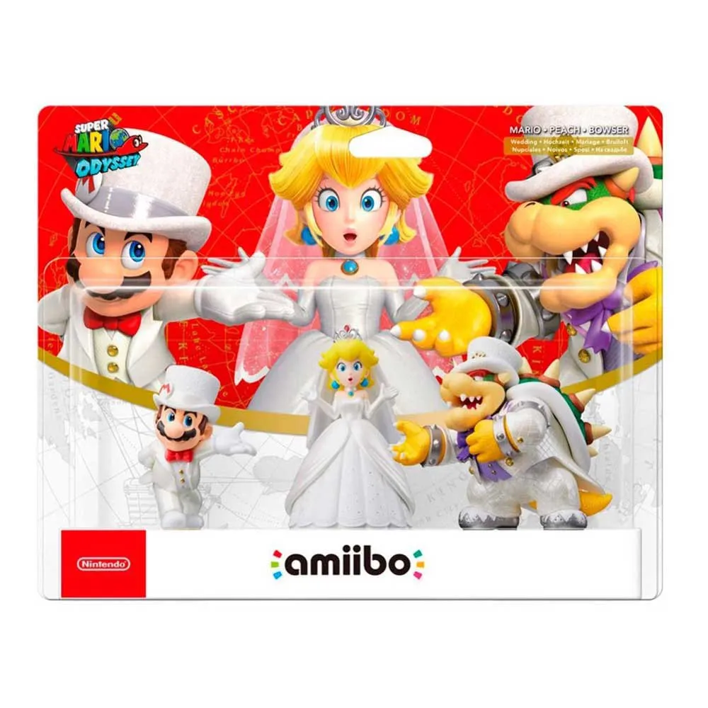 Nintendo Amiibo Super Mario Odissey Wedding