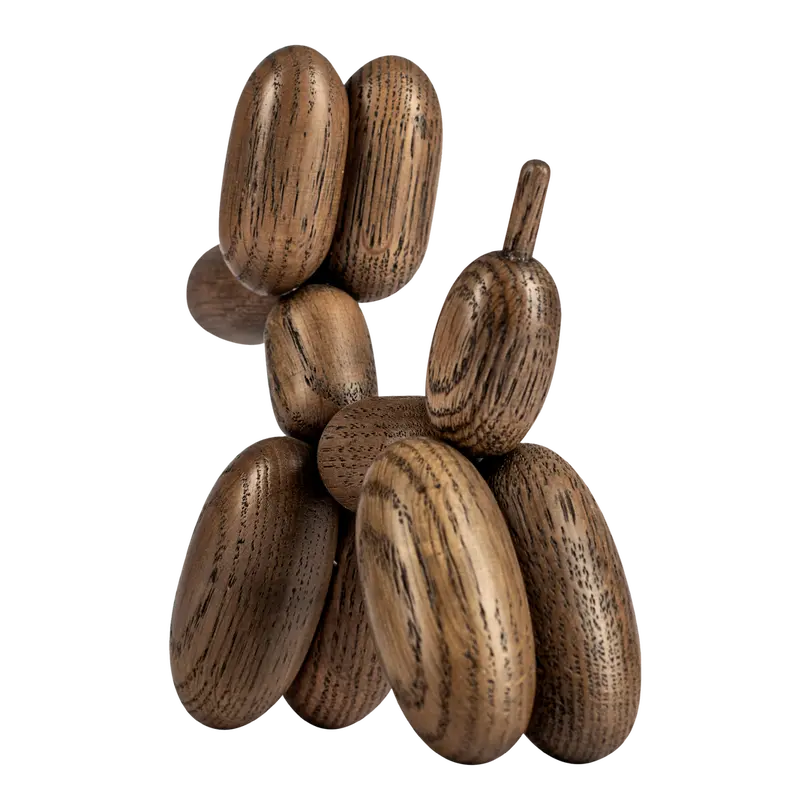 Holzfigur Ballon-Dog