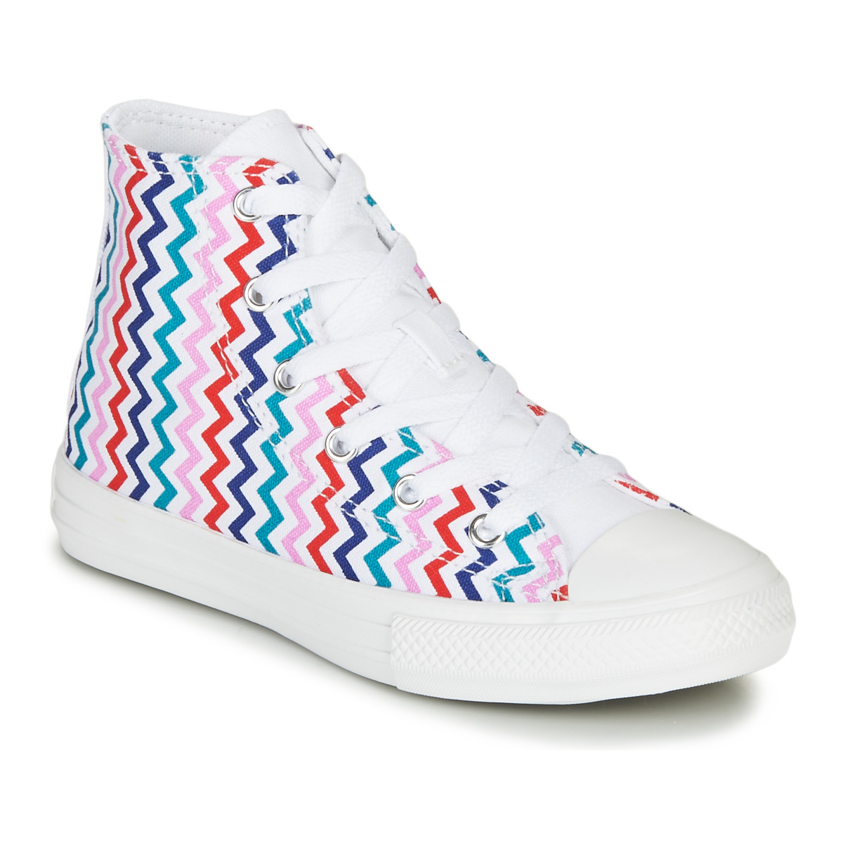 Converse - CHUCK TAYLOR ALL STAR VLTG - HI - White / Blue / Red