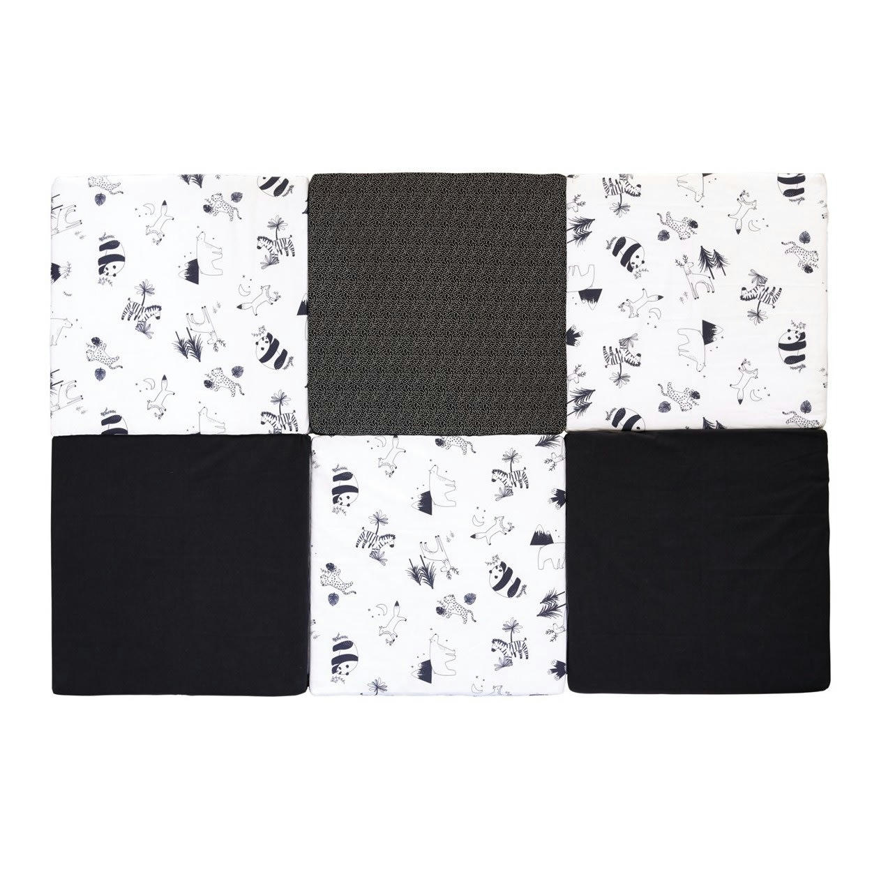 - Tapis de jeu bébé XL Black & White Experience - 120x180cm