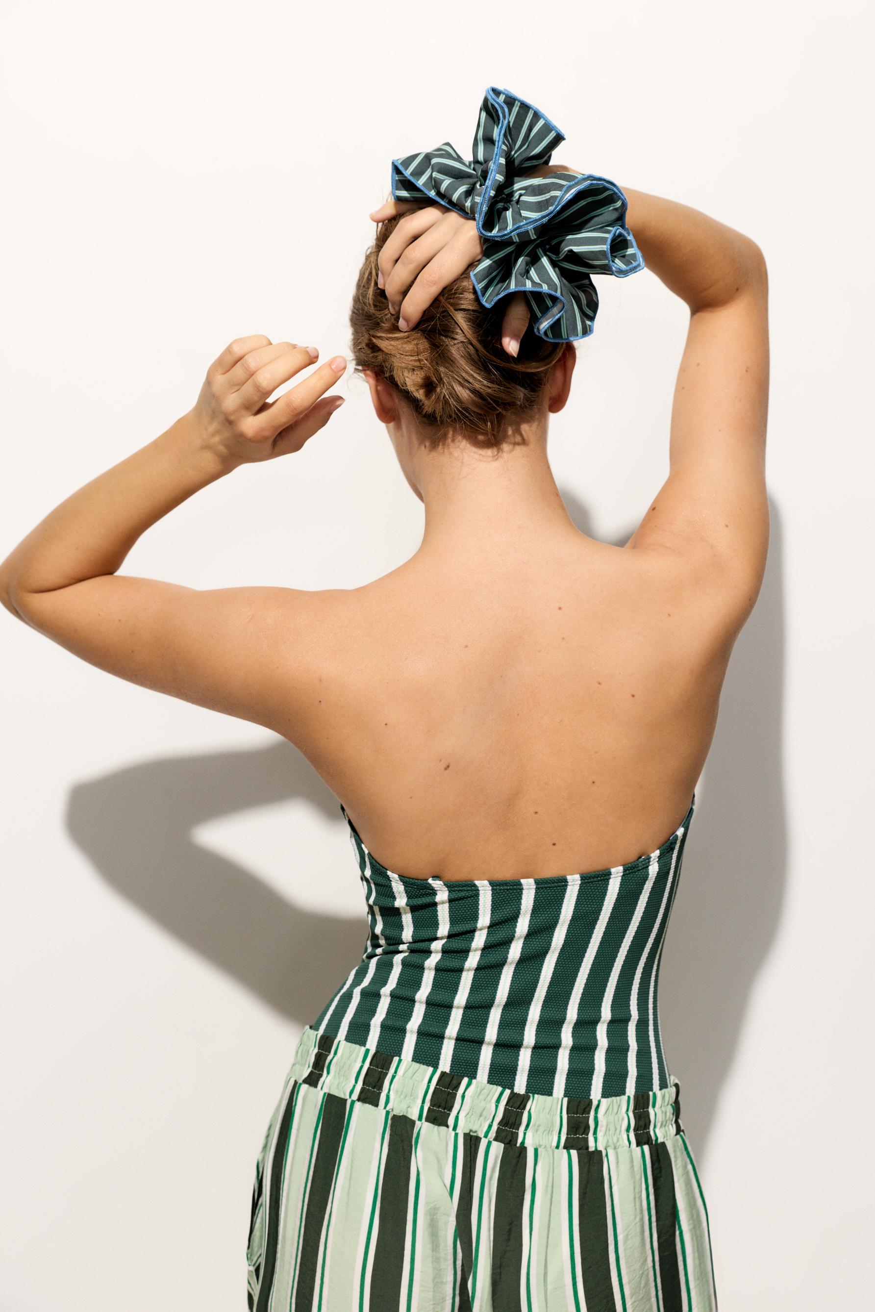 Scrunchie XL rayas
