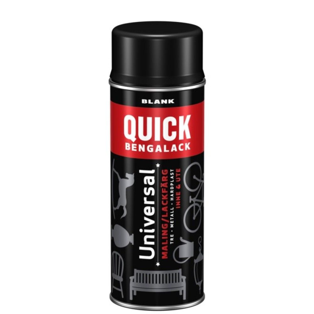 SPRAYMALING QUICK BENGALACK UNIVERSAL SORT BLANK 400ML