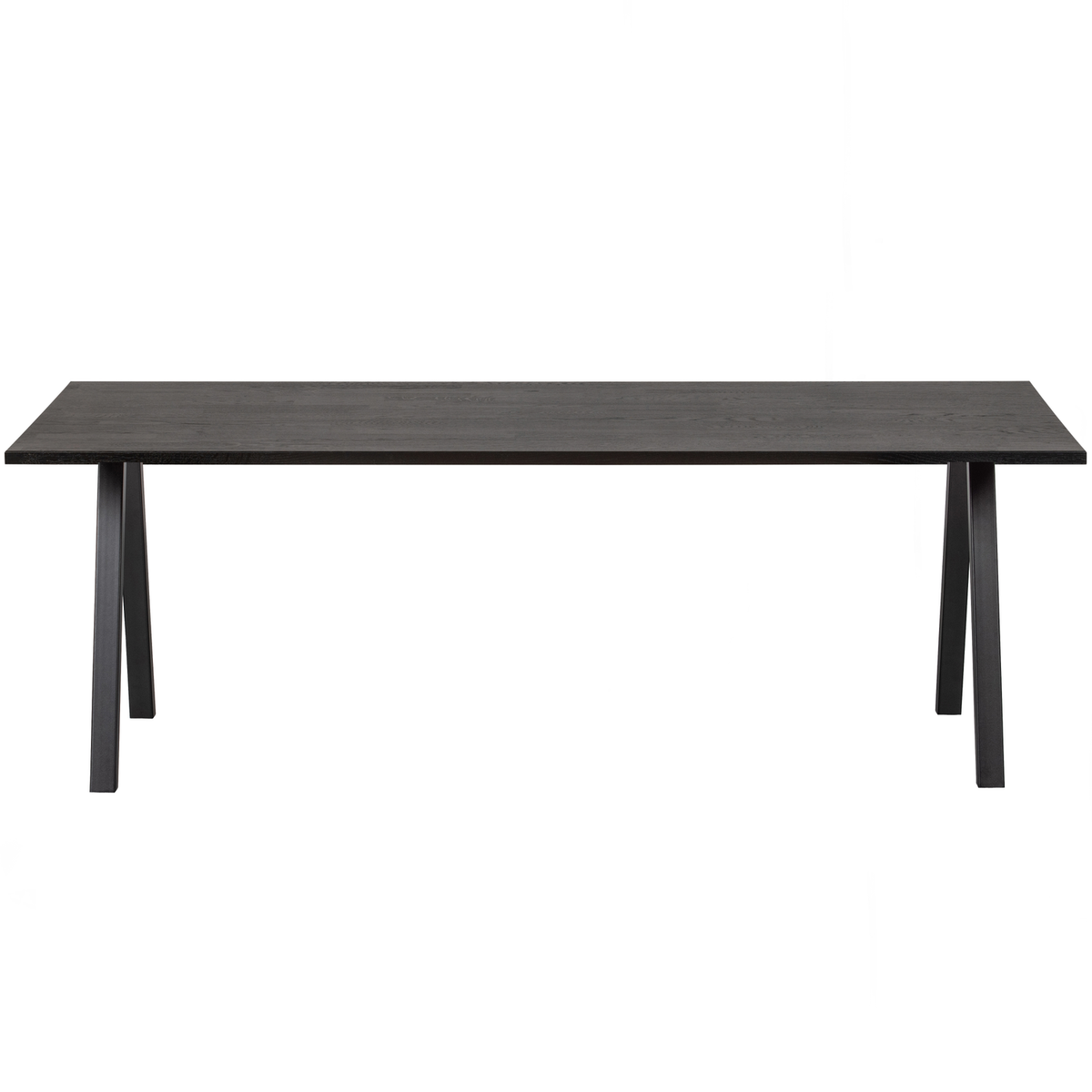WOOOD tafelblad Tablo - Eiken - Blacknight - 3x160x90
