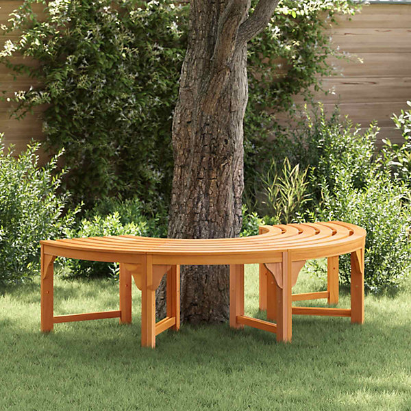Banc d'Arbre Naturel 160 x 80 x 45 cm Bois d'eucalyptus massif vidaXL
