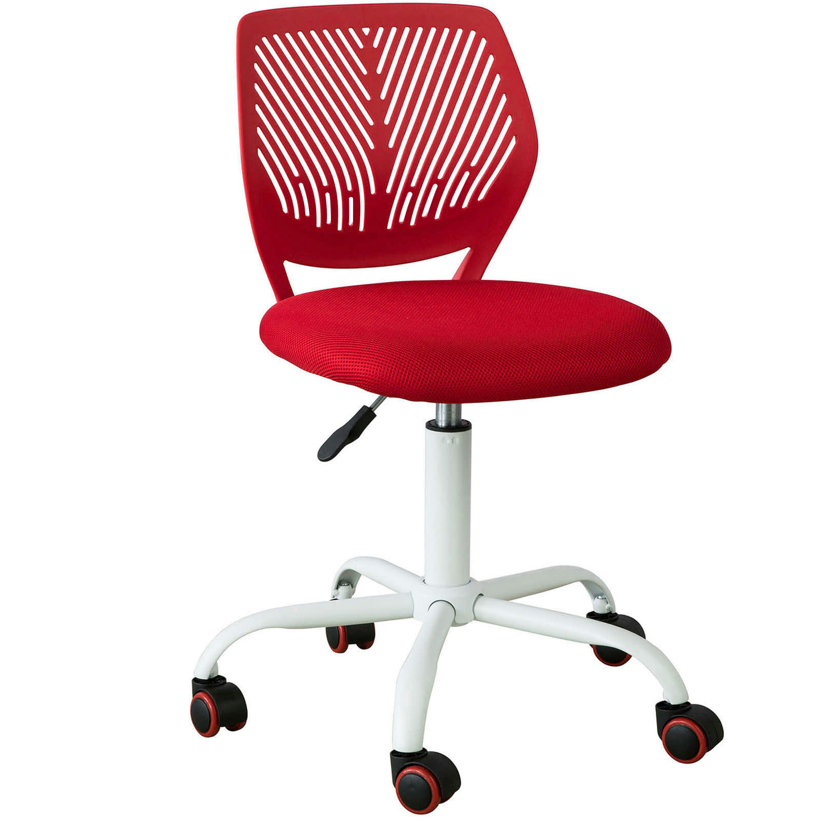 - Chaise de bureau ergonomique rouge