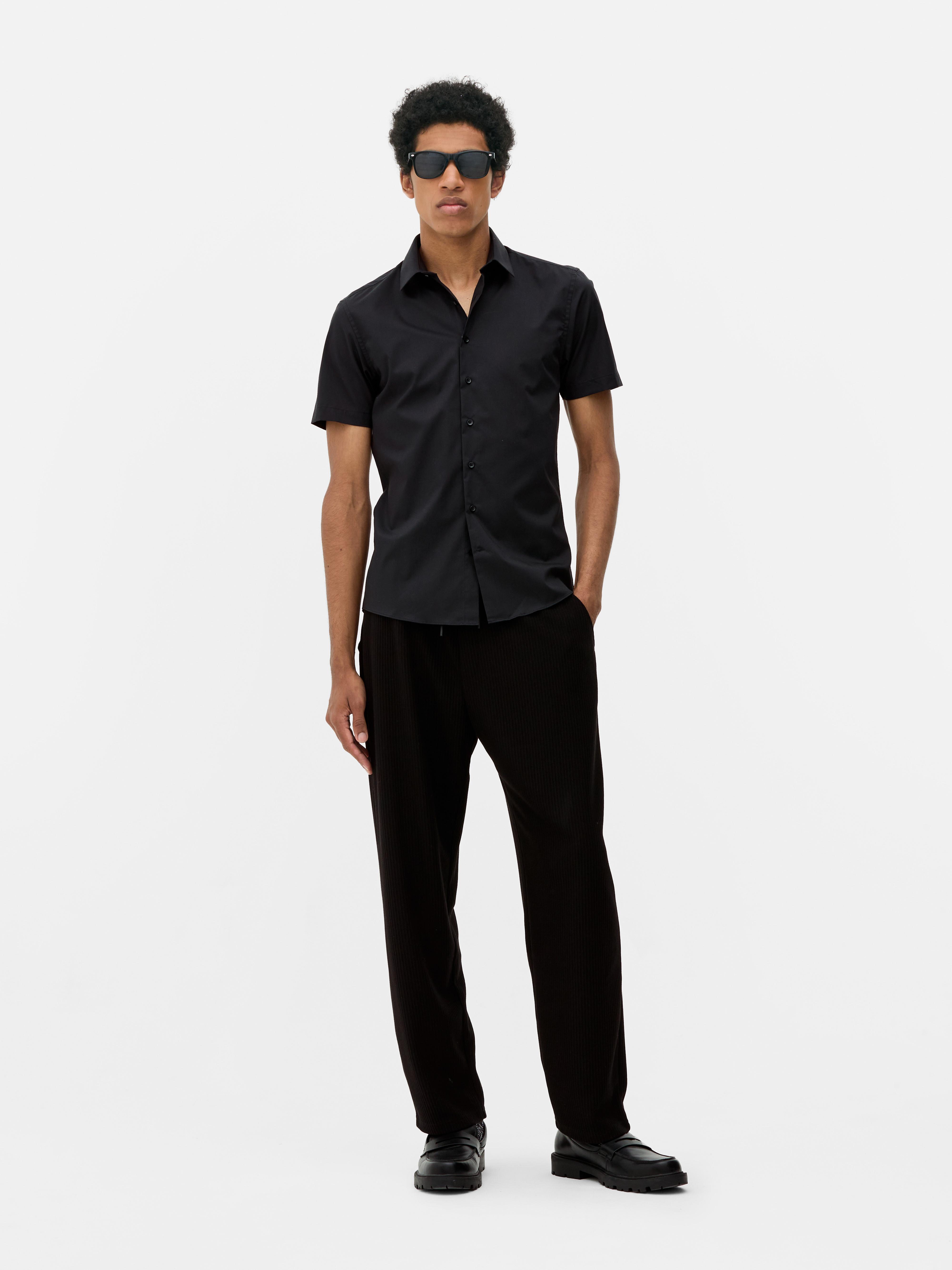 Slim Fit Short Sleeve Shirt