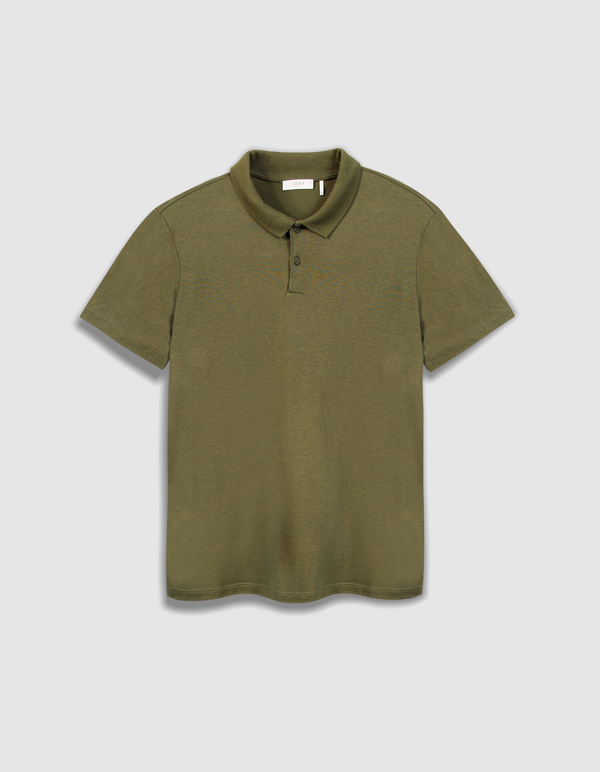 Polo manches courtes ciel coton modal Homme