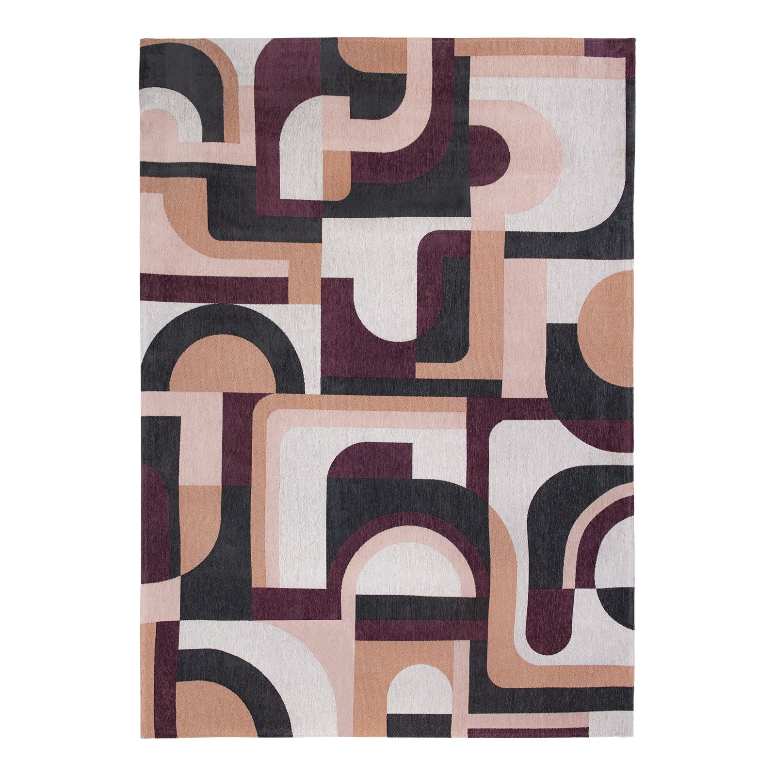 Louis De Poortere vloerkleed Pink Rohe - roze - 140x200cm